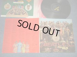 画像1: The BEATLES - SGT. PEPPERS LONELY HEARTS CLUB BAND : With CUT OUTS & With INNER SLEEVE (Matrix #A)XEX 637-1  2 HO B)XEX 638-1  4 OL) (Ex++/Ex+++) / 1967 UK ENGLAND ORIGINAL "YELLOW Parlophone  Label" MONOUsed LP 
