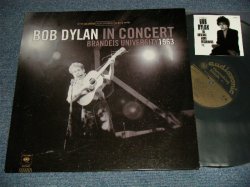 画像1: BOB DYLAN -  IN CONCERT : BRANDIES UNIVERSITI 1963 (Ex+++/MINT-) / 2011 US ORIGINAL "180 Gram Heavy Weight" Used LP 