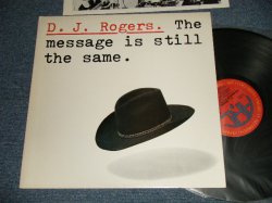 画像1: D.J. ROGERS - MESSAGE IS STILL THE SAME (Ex+++/MINT-) / 1980 US AMERICA ORIGINAL Used LP