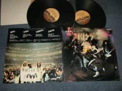 画像1: KISS - ALIVE! : NO Booklet (Ex++/Ex+++ Looks:MINT-) / 1977 Version US AMERICA 2nd Press "TAN Label with DESERT SCENE With CASABLANCA Label" Used 2-LP's 