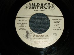 画像1: PATTI & MICKEY - MY GUY/MY GIRL (Ex++/Ex++ WOL) / 1967 US AMERICA ORIGINAL "WHITE LABEL PROMO" "PROMO ONLY SAME FLIP" Used 7"45 