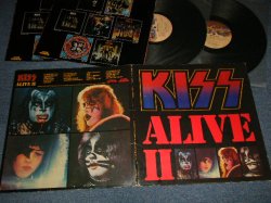 画像1:  KISS - ALIVE II  (With BOOKLET & INNER)  (Matrix #A)S1 NBLP-7076-AS-SM2 STERLING B)S1 NBLP-7076-BS-SM1  STERLING  C)S1 NBLP-7076-CS-SM4  STERLING  D)S1 NBLP-7076-DS-SM3 STERLING)  "SANTA MARIA Press in CA" (Ex++/Ex++) / 1977 US AMERICA  ORIGINAL Used 2-LP 