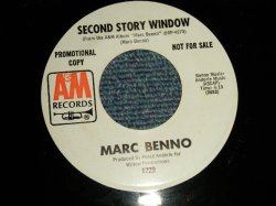 画像1: MARC BENNO - A)SECOND STORY WINDOW  B)GOOD YEAR (MINT-/MINT-) / 1970  US AMERICA ORIGINAL "WHITE LABEL PROMO" Used 7" 45rpm Single 