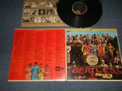 画像1:  BEATLES  - SGT PEPPERS LONELY HEARTS CLUB BAND(NO Cut Outs + NO CUSTOM SLEEVE) (Matrix #A)SMAS-1-2653-A-10 : CJ ＊ B)SMAS-2-2653-A-12  ＊) "LOS ANGELES Press in CA"  (Ex/Ex TEAROFC, EDSP, WOFC) / 1968 US AMERICA ORIGINAL 1st Press "BLACK with RAINBOW Label" Used LP 