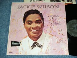 画像1: JACKIE WILSON - A WOMAN,A LOVER, A FRIEND (Ex++/Ex++) / 1961 US AMERRICA ORIGINAL 1st Press "BLACK with SILVER Print Label" MONO Used LP
