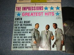 画像1: The IMPRESSIONS - GREATEST HITS (Ex++/Ex+++) / 1965 US AMERICA ORIGINAL "STEREO" Used  LP 