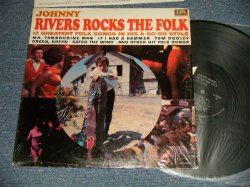 画像1: JOHNNY RIVERS - ROCKS THE FOLK (MINT-/MINT-)  / 1965  US AMERICA  ORIGINAL "1st Press BLACK with PINK Label" MONO Used   LP 