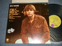 画像1: JOE SOUTH - DON'T IT MAKE YOU WANT TO GO HOME (Ex;;/Ex+++ Looks:MINT- BB for PROMO)/ 1969 US AMERICA ORIGINAL "PROMO" 1st Press "LIME GREEN Label" Used LP