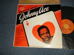 画像1: IJOHNNY ACE - MEMORIAL ALBUM OF JOHNNY ACE AGAIN (Ex/VG+ Light Warp) / 1991 Version US AMERICA REISSUE "ORANGE Label" STEREO Used LP