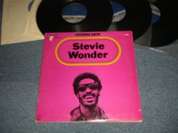 画像1: STEVIE WONDER - LOOKING BACK (Ex+/MINT- BB, CutOut) / 1977 US AMERICA ORIGINAL Used 3-LP's 