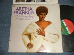 画像1: ARETHA FRANKLIN - WITH EVERYTHING I FEEL IN ME (Matrix #A)ST-A 743247 A  AT GP  B)ST-A 743248 A  AT GP) (Ex++/Ex+++ CUTOUT, MISSING PARTS)  / 1974 US AMERICA ORIGINAL 1st press "Large 75 ROCKFELLER Label" Used LP 