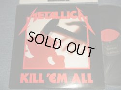 画像1: METALLICA - KILL 'EM ALL (With CUSTOM INNER SLEEVE)  (Ex++/MINT-)  / 1987 Version US AMERICA REISSUE Used LP
