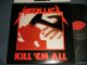 METALLICA - KILL 'EM ALL (With CUSTOM INNER SLEEVE)  (Ex++/MINT-)  / 1987 Version US AMERICA REISSUE Used LP