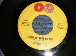 画像1: THE MARVELETTES - A)AS LONG AS I KNOW HE'S MINE  B)LITTLE GIRL BLUE  (VG+++/VG+++)/ 1963  US ORIGINAL Used  45rpm 7"Single  