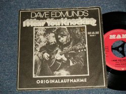 画像1: DAVE EDMUNDS - A) I HEAR YOU KNOWCKING   B) BLACK BILL  (Ex/Ex+) / 1970 WEST-GERMANY ORIGINAL Used 7" 45rpm Single With PICTURE SLEEVE 