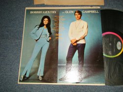 画像1: BOBBIE GENTRY & GLEN CAMPBELL -  BOBBIE GENTRY & GLEN CAMPBELL (Ex++/Ex++ EDSP)  / 1968 US AMERICA ORIGINAL 1st Press "BLACK with RAINBOW Label"  Used LP 