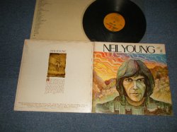 画像1: NEIL YOUNG - NEIL YOUNG (2nd "NAME on COVER" Version) (Matrix #A)S1 30817 RS 6317A-1B RE-1  B)S 30818 RS 6317BRE-1B   "SANTA MARIA Press in CA" (Ex+/Ex++ EDSP) / 1969-70 Version US AMERICA "2nd press Jacket" "2nd Press BROWN with STEREO Label" Used LP 