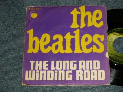 画像1: THE BEATLES -  A)THE LONG AND WINDING ROAD    B)FOR YOU BLUE(Ex/Ex+) / 1970 FRANCE FRENCH ORIGINAL "MONO Mix" Used 7" Single with PICTURE SLEEVE