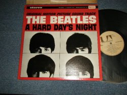 画像1: THE BEATLES - A HARD DAYS NIGHT (Sound Track) (Matrix #A)UAS 6366-A Re2 B)UAS 6366-B Re2) (Ex+++/MINT-)  / 1971-77 (Maybe 1975) Version US AMERICA "TAN Label" STEREO Used  LP 