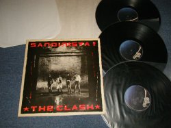 画像1: The CLASH  -  SANDINISTA! (without/NO 22"X33" Lylic Sheet Poster) ( Ex++/Ex+++)  / 1981 US AMERICA ORIGINAL Used 3-LP's