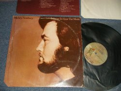 画像1: MICKEY NEWBURY - I CAME TOHEAR THE MUSIC (With INSERTS) (Ex/Ex++ Cut Out) / 1974 US AMERICA ORIGINAL Used LP 