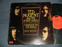 画像1: TED NUGENT AND & THE AMBOY DUKES - MARRIAGE ON THE ROCKS : ROCK BOTTOM  (Master Cut by STERLING) (VG+++/Ex++ Looks:Ex+) / 1976 Version US AMERICA REISSUE Used LP