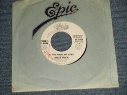 画像1: CHEAP TRICK - IF YOU WANT MY LOVE  A) STEREO   B)STEREO (MINT-/MINT- WOL) / 1982 US AMERICA ORIGIAL "PROMO ONLY STEREO/STEREO" Used 7" Single 