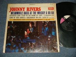 画像1: JOHNNY RIVERS - MEANWHILE BACK AT THE WHISKY A GO GO (Ex/VG++) / 1966 US AMERICA  ORIGINAL "1st Press BLACK with PINK Label" STEREO Used LP 