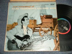 画像1: HANK THOMPSON - New Recordings Of Hank Thompson's All-Time Hits (Ex+/Ex+ EDSP) /1959 Version US AMERICA 2nd Press "BLACK with RAINBOW Label" MONO Used LP
