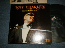 画像1: RAY CHARLES - DOING HIS THING (Ex++/Ex++ Looks:Ex+++) / 1969 US AMERICA ORIGINAL STEREO Used LP 
