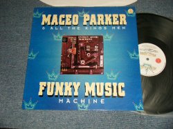 画像1: MACEO & ALL THE KING'S MEN (JAMES BROWN : MACEO PARKER) - FUNKY MUSIC MACHINE  (MINT-/MINT-) / 1995 UK ENGLAND REISSUE Used LP