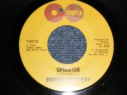 画像1: Brenda Holloway - A)Operator   B)I'll Be Available (Ex++/Ex++ BB) /1965 US AMERICA ORIGINAL Used 7"45 