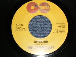 画像1: Brenda Holloway - A)Operator   B)I'll Be Available (Ex++/Ex++ BB) /1965 US AMERICA ORIGINAL Used 7"45 