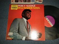 画像1: PERCY SLEDGE - WARM AND TENDER SOUL (Ex++/Ex++ A-3,4:Ex EDSP) / 1966 US AMERICA ORIGINAL 1st Press "RED & PLUM With BLACK FUN on RIGHT SIDE" Label MONO Used LP 