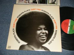 画像1: ROBERTA FLACK - QUIET FIRE (  Matrix # A)ST-A-712371-A AT/GP PR B)ST-A-712372-A AT/GP PR) "PR / PRESS WELL Press in NJ" (Ex++/Ex+++ Looks:MINT-)  / 1971 US AMERICA ORIGINAL 1st Press "RED & GREEN  Label" "1841 BROADWAY at Bottom Label"  Used LP 