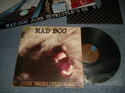 画像1: JOHN ENTWISTLE'S OX - MAD DOG  (With Inserts) (Ex++/Ex+++ Looks:MINT-) /1975 US AMERICA ORIGINAL Used LP  