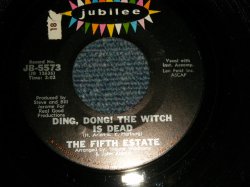 画像1: THE FIFTH ESTATE - A)DING, DONG! THE WITCH IS DEAD  B)THE RUB-DUB (Ex++/Ex++ STOL) / 1967 US AMERICA ORIGINAL Used 7" 45 RPM,Single