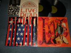 画像1: GRATEFUL DEAD - LIVE / DEAD  :with 8x11 inch BOOKLET （VG+/Ex+++ TEAR, EDSP) / 1969 Version US AMERICA 2nd Press "'WB' on TOP With GREEN Label"  Used 2-LP 