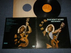 画像1: MICK RONSON - PLAY DON'T WORRY (Ex++/Ex+++ Looks:Ex) / 1975 US AMERICA ORIGINAL "ORANGE Label" Used LP 