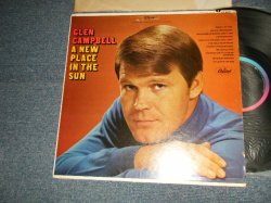 画像1: GLEN CAMPBELL - A NEW PLACE IN THE SUN  (Ex++/Ex+++ EDSP)  / 1968 US AMERICA ORIGINAL "BLACK with RAINBOW Label" Used LP 