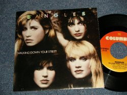 画像1: BANGLES - A)WALKING DOWN YOUR STREET  B)LET IT GO (MINT-/MINT-) / 1986 US AMERICA ORIGINAL Used 7" Single With PICTURE SLEEVE