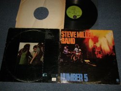 画像1: STEVE MILLER BAND - NUMBER 5 (Ex/Ex+++ Looks:MINT- STOBC)  / 1970 US AMERICA ORIGINAL "CAPITOL RECORD CLUB Version"  "GREEN with Purple'C' Logo on TOP Label" Used LP