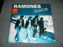 画像1: RAMONES  -  Live In New York November 14th 1977 (SEALED) / 2016 EUROPE ORIGINAL "180 Gram" "BRAND NEW SEALED" LP