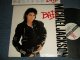 MICHAEL JACKSON - BAD (With CUSTOMINNER SLEEVE) (MINT-/MINT-) / 1987 US AMERICA ORIGINAL Used LP  