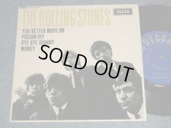 画像1: THE ROLLING STONES - THE ROLLING STONES (Matrix # 1K/1K) (Ex+++/Ex++ Looks:Ex+++) / 1964 UK ENGLAND  ORIGINAL Used 7"  45 rpm EP with PICTURE SLEEVE 