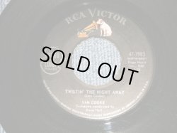 画像1: SAM COOKE - A) TWISTIN' THE NIGHT AWAY  B) ONE MORE TIME  (Ex++/Ex++) / 1962 US AMERICA ORIGINAL Used 7" 45rpm SINGLE 