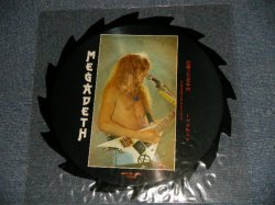 画像1: MEGADETH -  An Interview With Megadeth: 10" SHAPE PICTURE DISC : LIMITED EDITION (NEW) / 1991 UK ENGLAND ORIGINAL "SHAVED PICTURE DISC" "BRAND NEW" LP