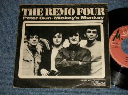 画像1: The REMO FOUR ‎- A) Peter Gunn  B) KICKEY'S MONKEY (Ex+/Ex+ WOL) / 1965 WEST-GERMANY GERMAN ORIGINLAL Used 7" Singles with Picture Sleeve