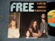 FREE - A) ALL RIGHT NOW   B) MY BROTHER TAKE/WASHINGTON WELL (Ex++/Ex+++) / 1978 UK ENGLAND ORIGINAL Used 7"Single With PICTURE SLEEVE