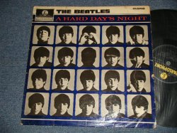 画像1: THE BEATLES - A HARD DAYS NIGHT (Matrix #A)XEX-481-3N 7 LT B)XEX-482-3N 2 LH)(VG++/Ex++ SPLIT, SEAM) /1964 UK ENGLAND ORIGINAL "YELLOW PARLOPHONE Label" MONO Used LP